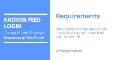 Feed-Kroger-Login